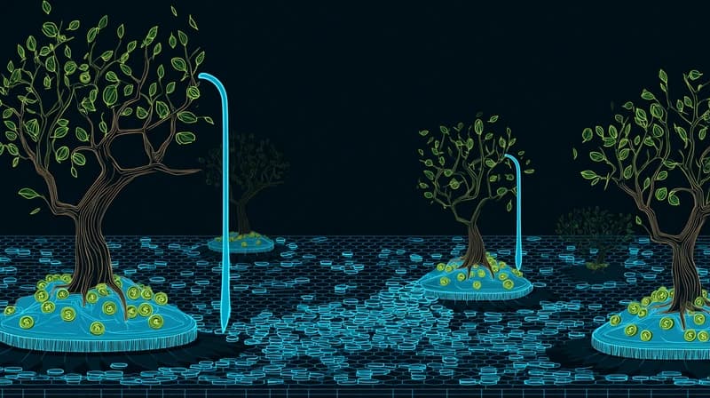 Yield farming, liquidity mining et staking : strategies de rendement en DeFi
